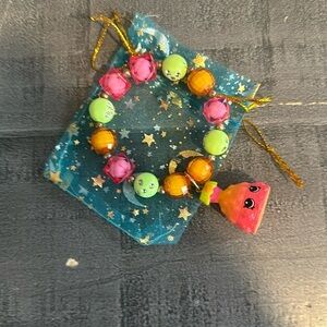 Kids Handmade Shopkin Charm Braclet